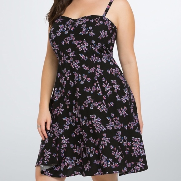 torrid Dresses & Skirts - TORRID | floral challis sun dress 0750